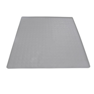 Protector de Superficie para Lavadora, Rectangular, Gris, Antideslizante, Impermeable, de Silicona, para Uso en Lavandería - Product Image 3