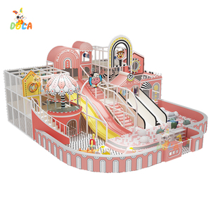 Parque de Juegos Interior, Laberinto Infantil, Equipo de Juego Suave, Trampolín Grande <span class=keywords><strong>para</strong></span> Niños, PVC Anti-Tóxico, Castillo Inflable con Más de 100 Elementos - Product Image 1