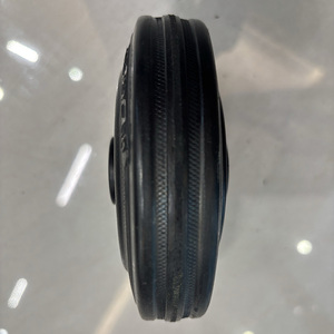 VIMA 5 Zoll <span class=keywords><strong>Single</strong></span> Rubber PP Lenkrad Hersteller Industrial Heavi Duti Castor für Trolley Container Cabinet Rollen - Product Image 3