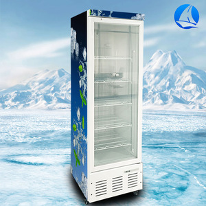 Thương mại đơn Nhiệt độ làm mát không khí 730l đồ uống hiển thị tủ đông tủ lạnh đứng trưng bày - Product Image 3