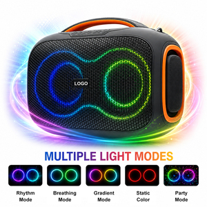 Enceinte portable 40W pour divertissement à domicile avec lumières LED RGB, USB, <span class=keywords><strong>carte</strong></span> TF et radio FM - Product Image 5