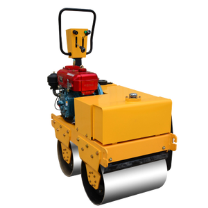 Compactador de doble tambor compacto, rodillo de carretera, bomba de motor de Control remoto manual pequeño, núcleo de rodamiento de Motor, equipo de construcción - Product Image 2