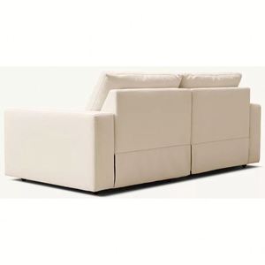 โซฟาผ้าปรับระดับได้ สีขาวชมพู - Product Image 3