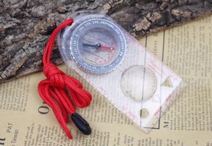 THƯỚC ĐO Bản Đồ La Bàn Du Lịch Phóng Đại Đa Năng Nhỏ Ngoài Trời Cắm Trại Đi Bộ Đường Dài Phiêu Lưu - Product Image 6