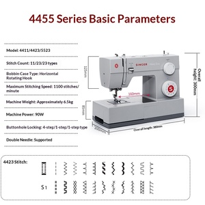Nueva Máquina <span class=keywords><strong>de</strong></span> <span class=keywords><strong>Coser</strong></span> Eléctrica Multifuncional <span class=keywords><strong>de</strong></span> Alta Resistencia con Puntada Invisible, 32 Patrones, Base Cilíndrica, Modelo <span class=keywords><strong>de</strong></span> Escritorio para el Hogar - Product Image 3