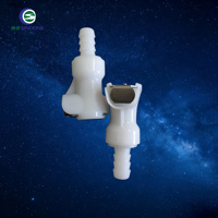 Raccord rapide en plastique à grand débit 3/8'' à basse pression, en POM de haute qualité pour connecteur de pipeline d'instrument de pulvérisation cosmétique