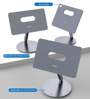Support magnétique pour tablette en aluminium, rotation à 360°, pliable, support de bureau pour iPad A16, iPad Air 10.9, 11, iPad Pro 11, 12.9, 13 pouces