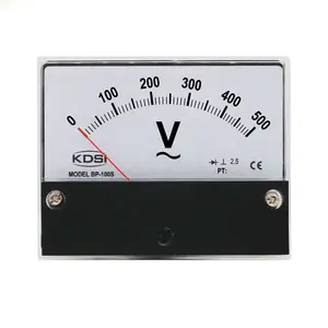 Voltmeter Pemasangan Panel Analog Ac 500V, BP-100S Dapat Dioperasikan dengan Aman