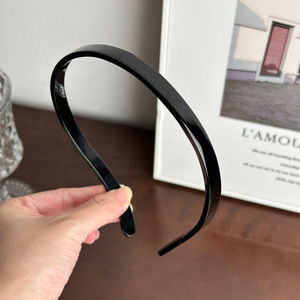 Klassisches und Elegantes Gebogenes Acetat Unisex Multifunktionales Haarband Retro Französischer Stil Rutschfestes Nicht Einschränkendes Stirnband - Product Image 4