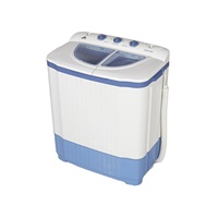 Mini lave-linge semi-automatique de haute qualité avec sécheuse, capacité de lavage de 6,0 kg