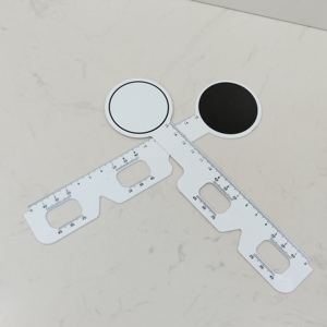 Equipo Oftalmológico <span class=keywords><strong>Médico</strong></span> OEM, Regla de Oclusión Ocular para Oftalmólogos y Optometristas, Medidor de Distancia Pupilar para Medir la DP - Product Image 3