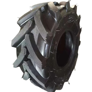 Neumático y tubo de goma neumático de 19x7,0-8 con ajuste de rueda con disco de rueda de llanta de acero <span class=keywords><strong>para</strong></span> tractores ambulantes y cultivadores - Product Image 1
