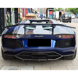 Diffuseur arrière en fibre de carbone sèche style DMC pour Lamborghini Aventador LP700 2011-2015 - Product Image 2