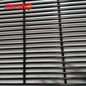 Galvanizado 358 Segurança Cerca PVC Revestimento Marine-Grade Soldada Wire Mesh Quadrado Buraco Forma Dobra Evitar Escalar Inclui Corte - Product Image 2
