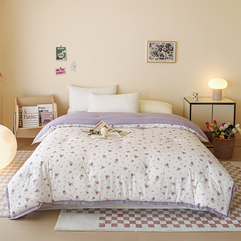 Home New Design Cream Purple Soft