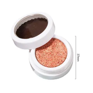 Oem Odm Organic Natural Eye Maquiagem Glitter Pressionado Chameleon Glitter Sombra Pigmentos Creme Impermeável Único Sombra de Olho