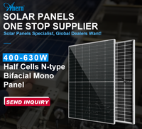 Panneau solaire photovoltaïque pliable de type N HJT BIPV monocristallin 400W-630W pour l'alimentation photovoltaïque de la maison