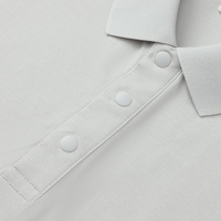 Polo à manches longues en coton premium, respirant et anti-humidité, pour uniforme de travail, personnalisable, vente en gros, directement de l'usine