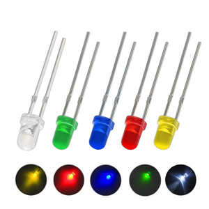 Trắng đỏ vàng xanh xanh <span class=keywords><strong>3mm</strong></span> <span class=keywords><strong>LED</strong></span> siêu sáng Diode F3 vòng ánh sáng phát ra điốt Bộ phân loại - Product Image 1