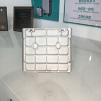 Module de batterie au lithium, plaque d'extrémité anti-expansion en aluminium, pièces structurelles pour conteneur ESS haute tension, stockage solaire OEM