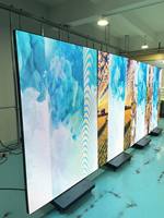 Écran d'affichage numérique LED pliable P2.5 pour ascenseurs, signalétique, éducation, bannière d'affichage LED