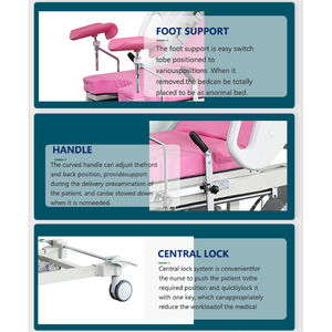 Акушерская кровать для родов LDR, электрическая кровать для родовспоможения, многофункциональная акушерская кровать для родильного отделения, одобренная ISO фабрика - Product Image 6