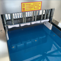Équipement industriel automatique de découpe de viande congelée pour la ligne de traitement de la viande de bœuf, du bacon, du fromage et du jambon en tranches
