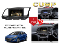 Autoradio sans fil 8 pouces 4G/64G Navigation GPS multimédia Android Auto pour HYUNDAI ELANTRA/AVANTE/MD 2016- RHD