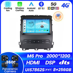 M6 PRO/PRO PLUS 2K écran QLED vidéo de voiture pour <span class=keywords><strong>Toyota</strong></span> <span class=keywords><strong>Land</strong></span> <span class=keywords><strong>Cruiser</strong></span> PradoLexus GX47 GX 470 J120 2002-2009 lecteur dvd de voiture avec gps - Product Image 2