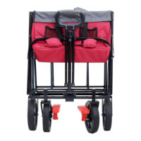 Chariot pliable léger, capacité de 220 lb, chariot à pliage rapide, chariots pliants avec roues, pliable