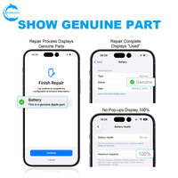 STAROZON Fabricant direct d'usine Batterie authentique pour iPhone 14 Plus Pro Max Sans message d'avertissement Batterie de téléphone haute capacité
