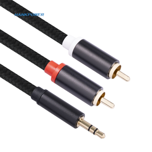<span class=keywords><strong>2</strong></span> в 1 позолоченный 3,5 мм штекер до <span class=keywords><strong>2</strong></span> <span class=keywords><strong>RCA</strong></span> мужской мобильный телефон подключение к компьютеру усилитель сабвуфер аудио кабель 1 м <span class=keywords><strong>2</strong></span> м 3 м - Product Image 3