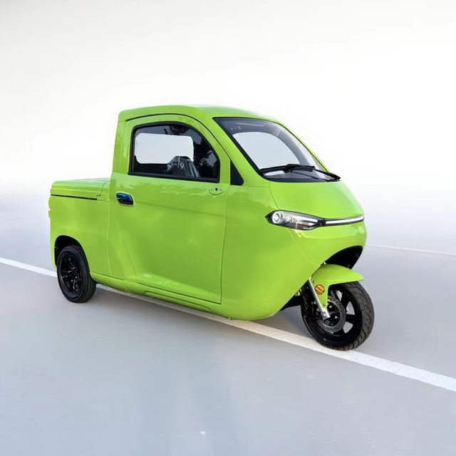 EEC L2E Electric Tricycle Pickup Truck 3 Wheels Cargo Truck for Urban Suburban Delivery with 300-400kg Payload 50-70Km/h Speed