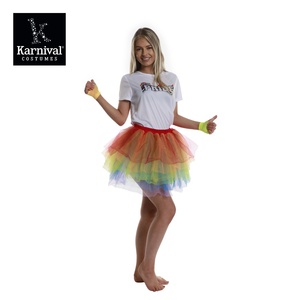 ODM Venta al por mayor Vestido <span class=keywords><strong>de</strong></span> tutú <span class=keywords><strong>de</strong></span> arcoíris para mujeres adultas para fiesta Actuación Carnival Pride Ride Disfraces <span class=keywords><strong>de</strong></span> TV y películas PRIDE <span class=keywords><strong>TUTU</strong></span> - Product Image 2