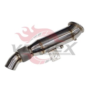 ท่อลง Vortex SS304 สำหรับ BMW B58 B30A F20 F30 G30 M140 M240 340 440i 540i 740i ปี 2016-2019 ท่อไอเสียแบบไหลสูงสำหรับรถแข่ง - Product Image 1