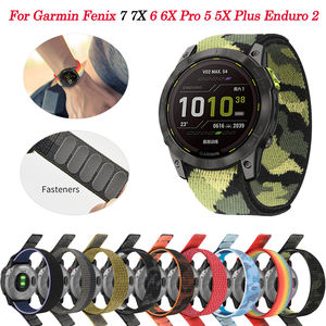 <span class=keywords><strong>Bracelet</strong></span> en nylon à libération rapide 22/26 mm, <span class=keywords><strong>bracelet</strong></span> décontracté pour montre de sport, remplacement pour <span class=keywords><strong>Garmin</strong></span> <span class=keywords><strong>Fenix</strong></span> <span class=keywords><strong>5x</strong></span> Sapphire/GPS/Plus - Product Image 2