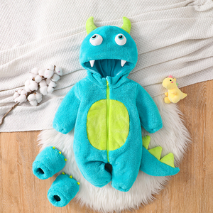 Combinaison pour bébé garçon ou fille TONWHAR Funny <span class=keywords><strong>Monster</strong></span> Newborn Animal Outfit avec queue amovible - Product Image 1