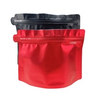 Großhandel Günstige Fabrikpreise Lebensmittelechte Standbeutel mit Heißsiegelverschluss und Reißverschluss 100g 250g Schwarze Folien-Kaffee-Verpackungsbeutel