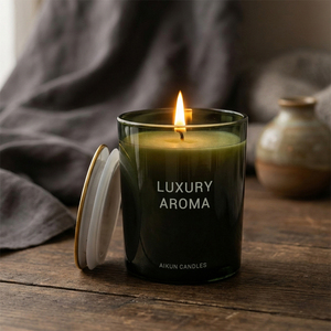 Velas Aromáticas Premium de Larga Duración Personalizables de la Fábrica AIKUN para Yoga, Meditación, Resort y Villa - Product Image 1