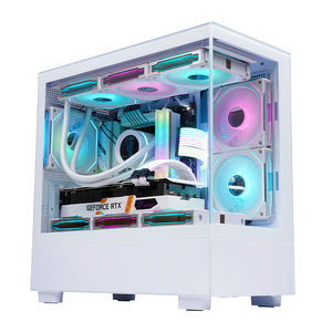 Xuanwu Pro M ATX mi-tour haut débit d'air panneau supérieur perforé boîtier d'ordinateur de jeu en verre trempé - Product Image 1