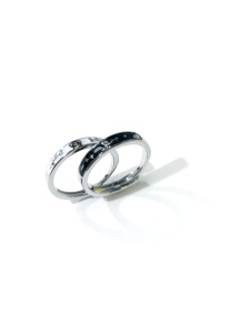 Anillos de Pareja Vintage de Cobre Rosa con Diseño de Flor del <span class=keywords><strong>Principito</strong></span>, Anillos Combinados Únicos para Fiesta de Compromiso, Creativos - Product Image 6