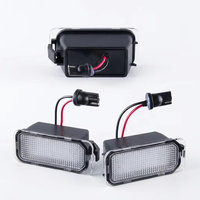 Lampe de plaque d'immatriculation LED blanche 12V étanche, Plug & Play, remplacement direct, éclairage extérieur de voiture pour réparation et amélioration de véhicules