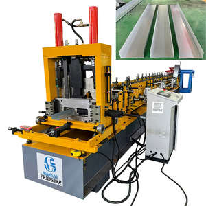 เครื่องขึ้นรูปเหล็กแผ่นรีดเย็นแบบเปลี่ยนได้ CZ Purlin ความหนา 1.2-3.5 มม. พร้อมระบบควบคุม PLC - Product Image 1