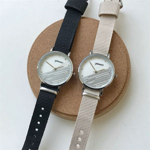 <b>Womens</b> Quartz Wrist <b>Watch</b> Minimalist Round Dial Analog Woven Strap Fashion Waterproof - Product Image 2