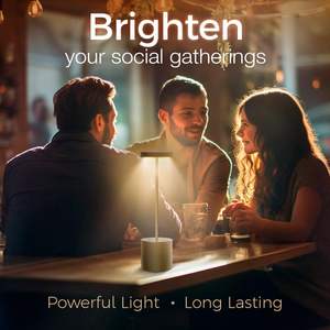 Wholesale Outdoor Cordless Portable <b>Rechargeable</b> Table Lamp <b>Battery</b> Powered Led Desk 3 Color Stepless Dimming Metal Night Lights - Product Image 5