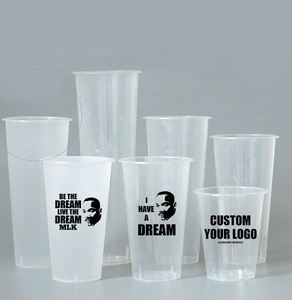 Vaso <span class=keywords><strong>de</strong></span> Café Desechable Personalizado <span class=keywords><strong>para</strong></span> Llevar, <span class=keywords><strong>de</strong></span> Plástico PET Ecológico <span class=keywords><strong>de</strong></span> 500 ml, con Tapa Transparente Impresa y Logotipo Personalizado, <span class=keywords><strong>para</strong></span> el Día <span class=keywords><strong>de</strong></span> Martin Luther King - Product Image 2