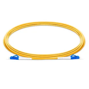 LC/UPC-LC/UPC simple 2,0mm OS2 G651 G652 G654 G653 G655 G656 G657 3M PVC/ LSZH 2MM Cable de parche de fibra óptica