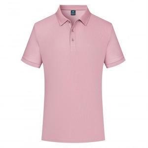 <b>Polo</b> Shirt Quick Dry Short Sleeve Solid Color Polyester Men's Daily Wear - Product Image 4