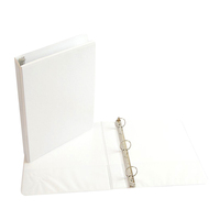 Livolo-connecteur en plastique blanc personnalisable, 1 pouce, 3 anneaux de vue ronds