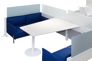 Módulo de <span class=keywords><strong>Escritorio</strong></span> <span class=keywords><strong>para</strong></span> Oficina con Luces, Cubículo de Oficina con Privacidad, Mamparas, Combinación Libre, Muebles de Oficina de Estilo Casual - Product Image 3